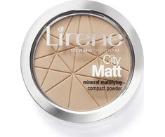 Lirene City Matt mineralinis matinis 01 skaidrus, 9 g