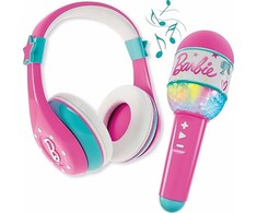 Lisciani Muzikinis žaislas Barbie mikrofonas su ausinėmis Bluetooth