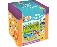 Liscianigiochi LISCIANI CAROTINA BABY SUPER BOX KOLEKCJA 10 GIER