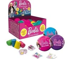 Formavimo masė Barbie Tattoo Dough Lisciani 12+ mėn.