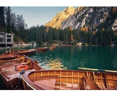 Lisciani Dėlionė + plakatas, 1000 vnt. - Dolomitinės Alpės