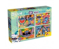Dante Lisciani LISCIANI DISNEY Dėlionė DF MAXI FLOOR 4 X 48 STITCH