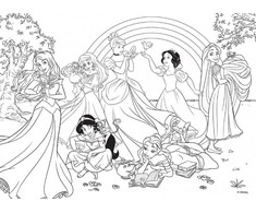 Lisciani Dėlionė 24 vnt. - Disney princesės