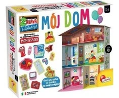 Edukacinis žaidimas Lisciani: Montessori Maxi - Mano namai