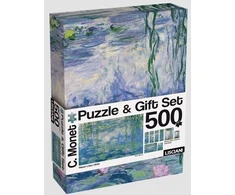 Dėlionė Lisciani Puzzle Adults i komplektas podarunkowy Monet 500 dalys (304-120659)