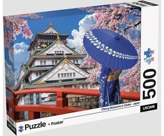 Dėlionė Lisciani Puzzle Adults Japonia 500 dalys (304-120994)