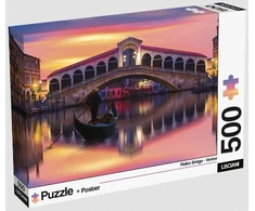 Dėlionė Lisciani Puzzle Adults Most Rialto w Wenecji 500 dalys (304-120505)