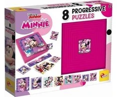 Dėlionė Lisciani LISCIANI PROGRESyvi galvosūkis 8 MINNIE