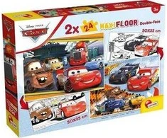 Dėlionė Lisciani LISICAN DISNEIY PUSZLE MAKSIFLOOR 2 X 24 CARS