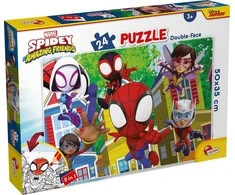 Lisciani LISCIANI MARVEL Dėlionė DF PLUS 24 SPIDEY – TAI KOMANDA!.