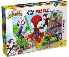 Lisciani LISCIANI MARVEL Dėlionė DF PLUS 24 SPIDEY - LET"S CHALLENGE.