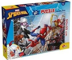 Lisciani LISTIJOS MARVEL Dėlionė DF PLUS 60 SPIDERMAN