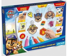 Spin Master Paw Patrol - Langų spalvos ir lipdukų piešiniai (118847)