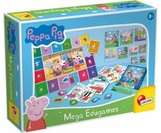 Lisciani MegA rinkinys švietimo žaidimai Peppa Pig