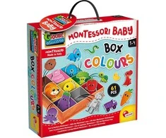 Lisciani Mpk Toys MONTESSORI KŪDIKIO DĖŽUTĖ - Spalvos