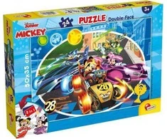 Dėlionė Lisciani Dvišaliai galvosūkiai 24el Mickey Mouse 73386