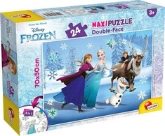 Dėlionė Lisciani Dvišalis galvosūkis MaxI 24 Land of Ice 2