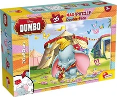 Dėlionė Lisciani Dvišalis galvosūkis MaxI 35 Dumbo