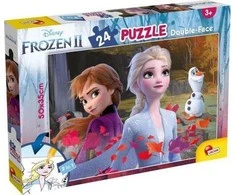 Lisciani Dvipusė dėlionė Plus 24 Frozen 2