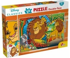 Dėlionė Lisciani Dvišalis Puzzle Plius 24 Liūtas karalius