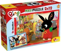 Dėlionė Lisciani Puzzle MaxI 2x12 elementai Bing mokykla