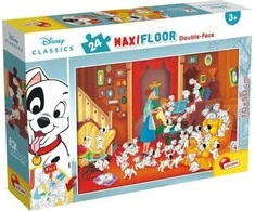 Dėlionė Lisciani Dvišalis galvosūkis MaxI 24 Disney Classic