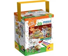 Dėlionė Lisciani Puzzle su rankena mini 24 44 Katės