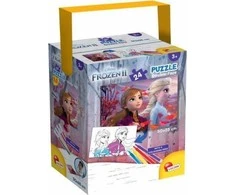 Dėlionė Lisciani Puzzle vamzdis mini 24 Ledo Land