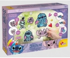 Disney „Stitch Angel“ – langų spalvos ir lipdukų menas (118816)