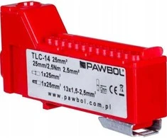 PAWBOL besriegis gnybtų blokas LZB E.4136CZ raudonas