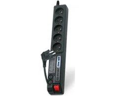 Galios juosta Acar 504WF įtampa 5 lizdai 5 m juoda (W0075)