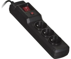 Prailgintuvas - Activejet COMBO-IEC-3G 3x Tipo E Lizdai 1,5 m Laidas Juodas