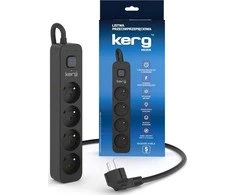 KERG maitinimo juosta su automatiniu jungikliu-4 lizdai 16A 5m