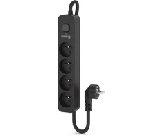 KERG ilgintuvas su automatiniu jungikliu – 4 lizdai, 16A, 3m
