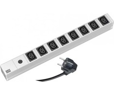 Bachmann elektros juosta 8 lizdai 2 m baltos spalvos (333.408)