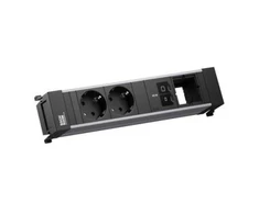 Maitinimo juosta Bachmann POWER FRAME 2 lizdai 1x USB-C modulis 45 W 0,2 m
