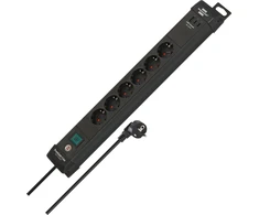 Listwa zasilająca Brennenstuhl Premium-Line 6 gniazd Juodas (1951160613)