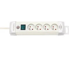 Brennenstuhl premium-line 4gn 1,8m balta