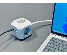 Listwa zasilająca Brennenstuhl Kostka zasilająca 4 gniazda + USB PD20W A+C 1,4 m (1150100010)