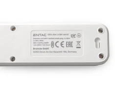 Listwa zasilająca ENTAC su USB-A i USB-C 4 gniazda 1,5 m Baltas
