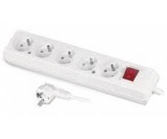 Plastrol maitinimo juostelė 5 lizdai 3 m balta (W-97496)