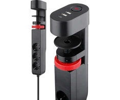 Listwa zasilająca REV 3 gniazda 3 m juoda (0015728512)