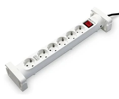 Salicru aktyvusis maitinimo juostos ilgiklis SPS Safe 6S (6 Schuko lizdai) (680DA000002)