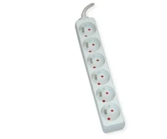 Maitinimo juosta Value UTE 6 lizdai 3 m balta (19.99.1049)