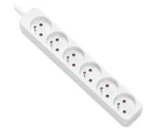 Maitinimo juosta Value UTE 6 lizdai 3 m balta (19.99.1031)