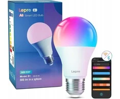 Lite Bulb Moments Lepro B1 dirbtinio intelekto išmanioji lemputė E27