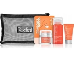 Little Luxuries Kit Set Rodial: Dragon's Blood Purifying Micellar Vanduo For All Skin Types, 100 ml + Dragon's Blood Refreshes &amp; Hydrates Eye Gel, 15 ml + Dragon's Blood Sculpting Gel For Face, 15 ml + Dragon's Blood Hydrating Eye Patch, 3 g