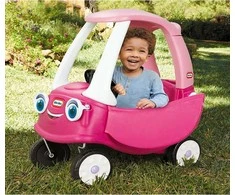 Little Tikes NEW Cozy Coupe rožinis paspiriamas automobilis 642722