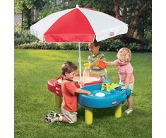 Little Tikes smėlio ir vandens stalas su skėčiu