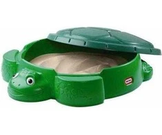 Little Tikes Sandbox su dangteliu vėžliai 110x93 cm (631566)